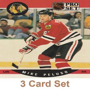 Mike Peluso Hockey Card Collection